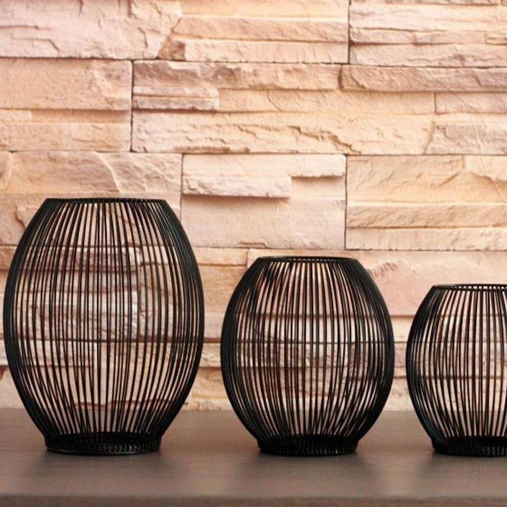 Hollow iron Candle Holder - LuxVerve