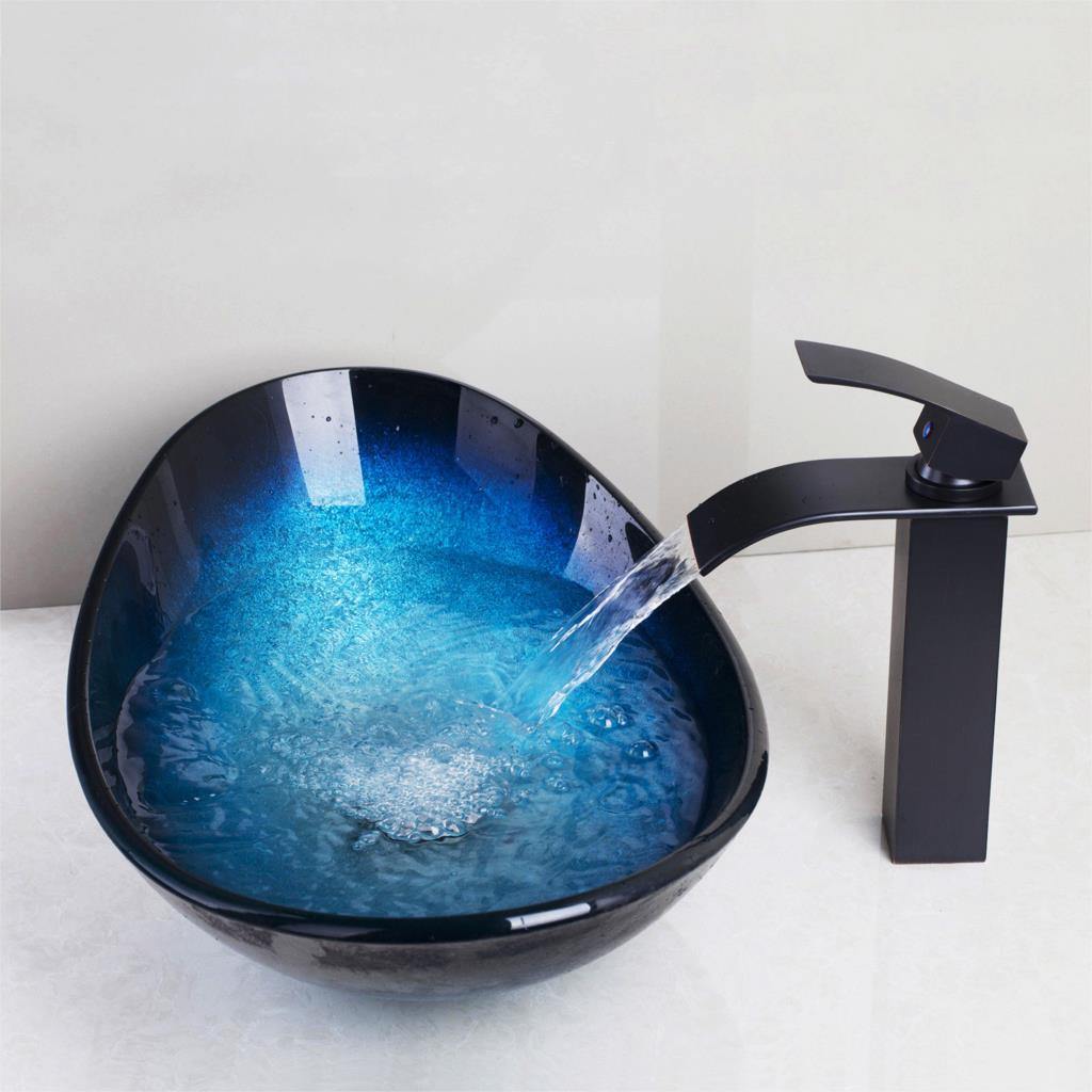 Tempered Glass Hand Basin - LuxVerve