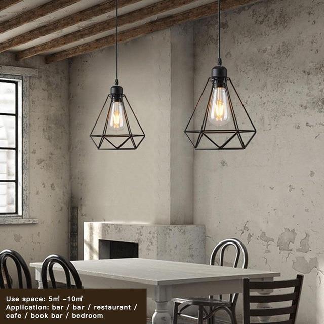 Retro Iron Art Minimalist Hollow Table Lamps - LuxVerve
