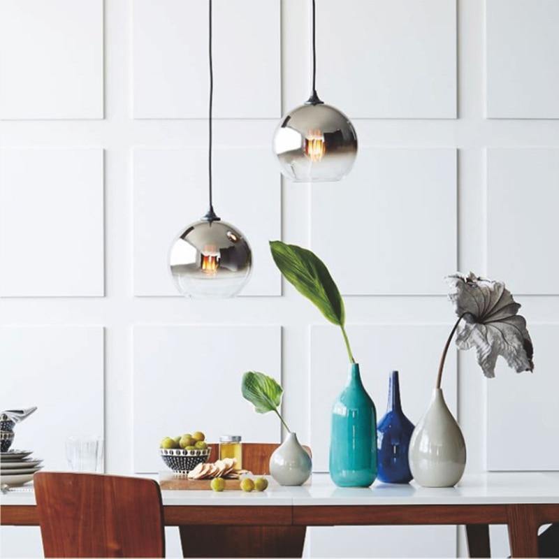 Modern Nordic glass pendant - LuxVerve