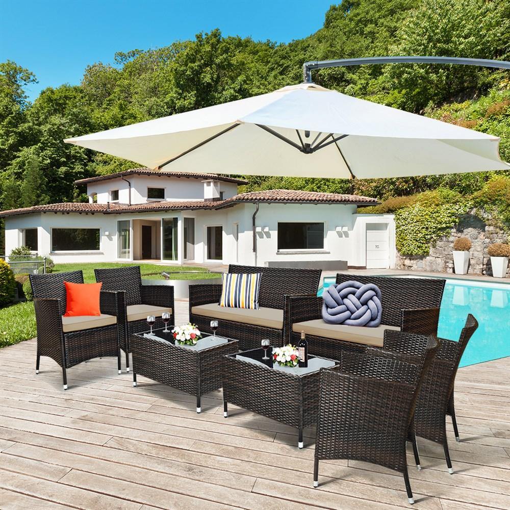 Patio Furniture Set - LuxVerve