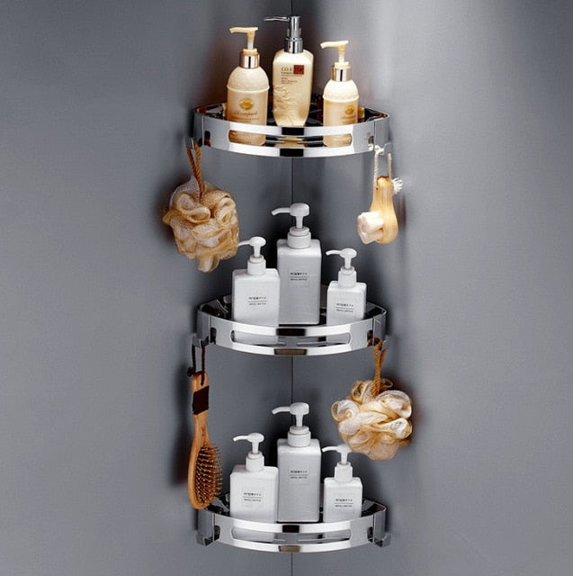 3 Layers Corner Shower Shelf