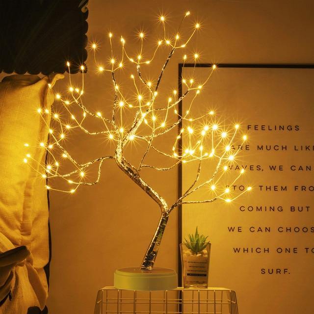 tabletop bonsai tree LED Tabletop Bonsai Tree Lamp – FFMA-360