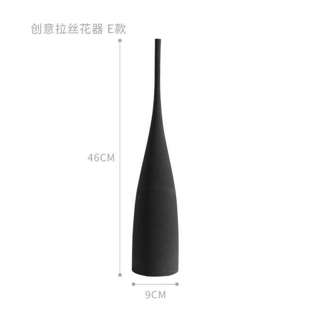 Modern Minimalist Handmade Art Zen Vase