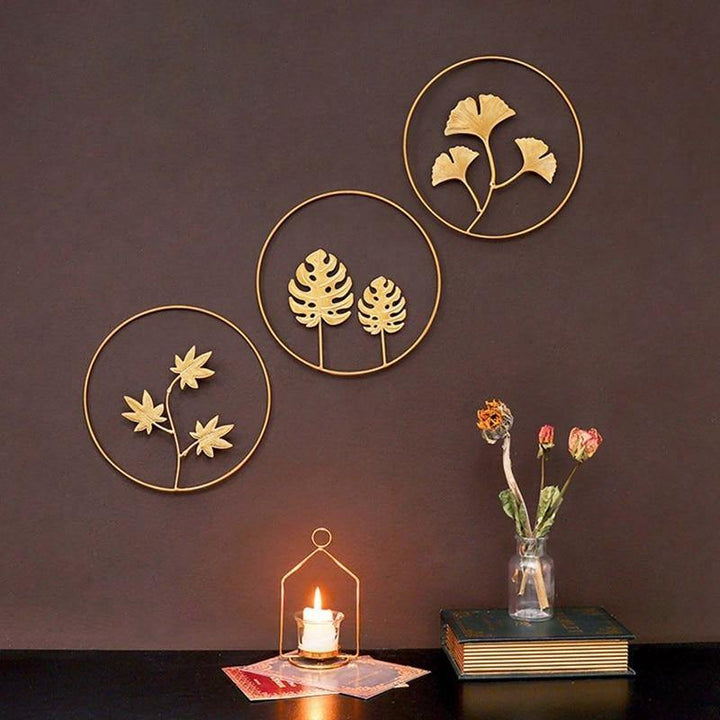 Leaf Shape Iron Art - LuxVerve