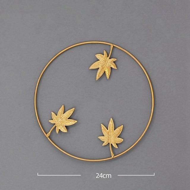 Leaf Shape Iron Art - LuxVerve