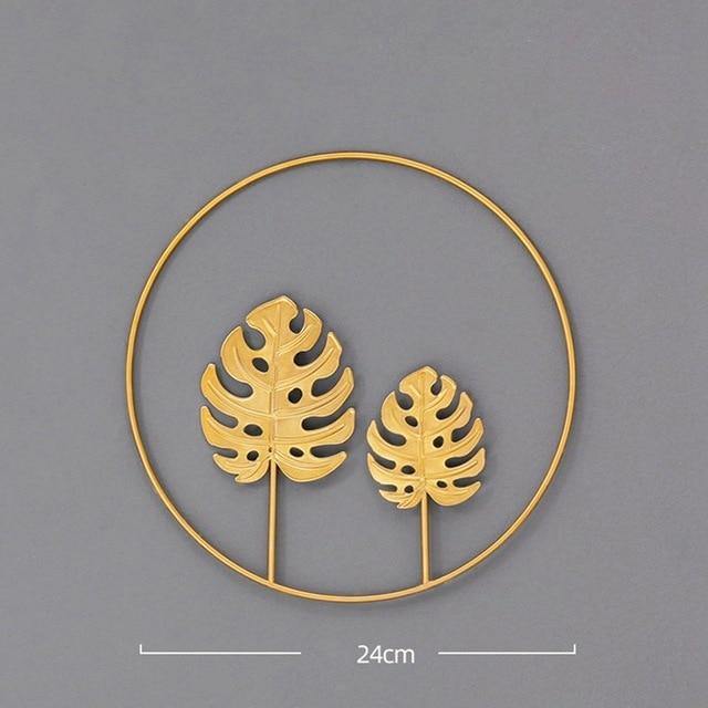 Leaf Shape Iron Art - LuxVerve