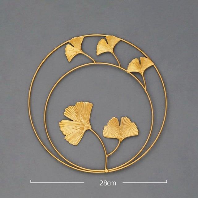 Leaf Shape Iron Art - LuxVerve