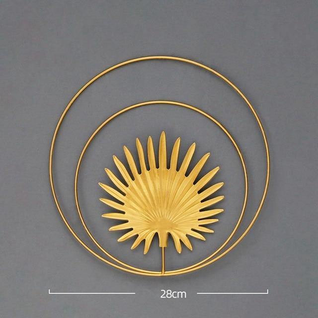 Leaf Shape Iron Art - LuxVerve