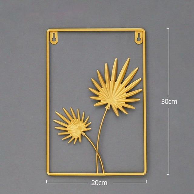 Leaf Shape Iron Art - LuxVerve