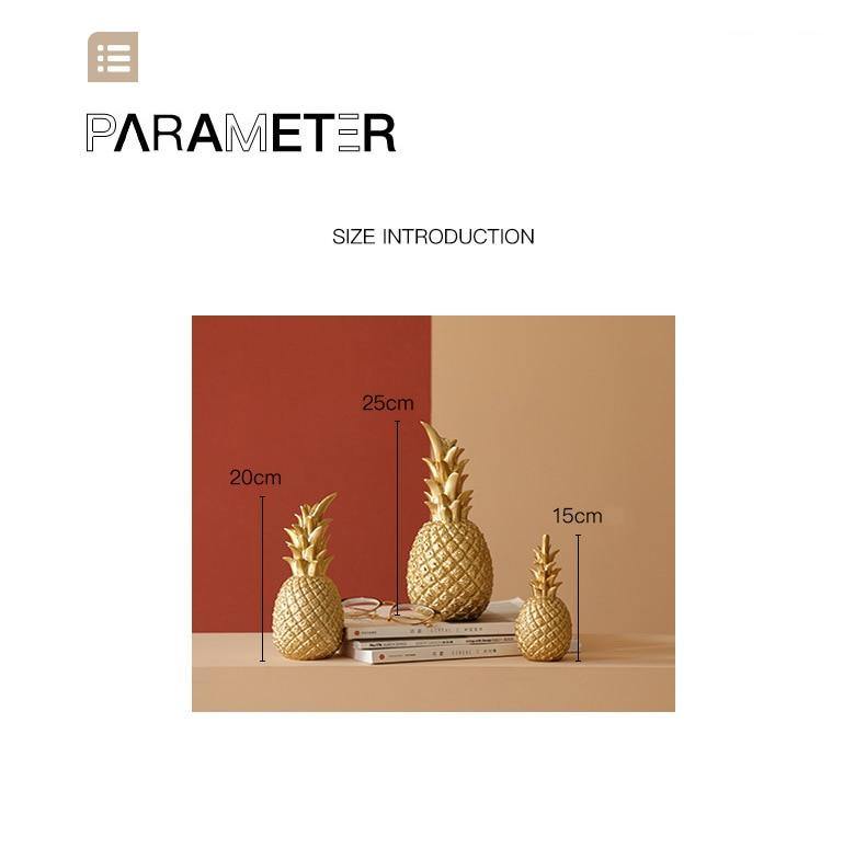 Nordic Pineapple Crafts Living Room Decor - LuxVerve