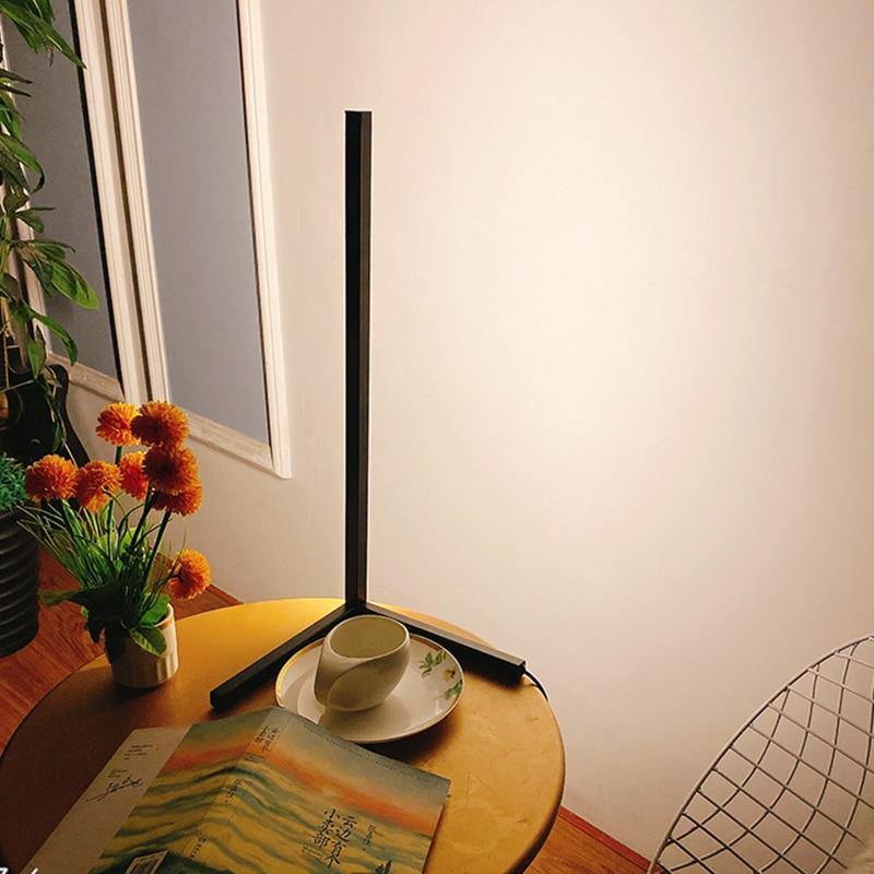 Modern LED Corner RGB Floor Lamp - LuxVerve