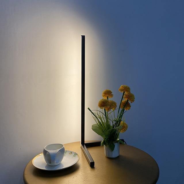 Modern LED Corner RGB Floor Lamp - LuxVerve