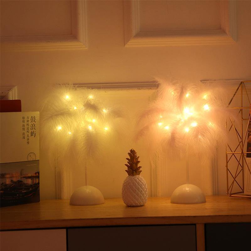 Feather Night Light LED Lamp - LuxVerve