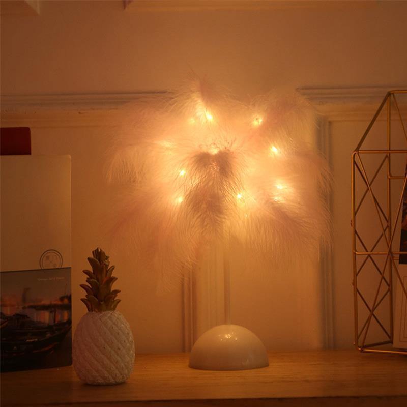 Feather Night Light LED Lamp - LuxVerve