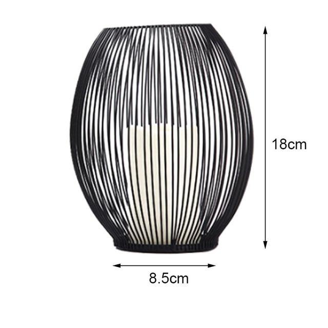 Hollow iron Candle Holder - LuxVerve