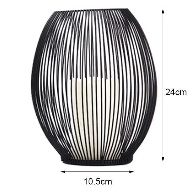 Hollow iron Candle Holder - LuxVerve
