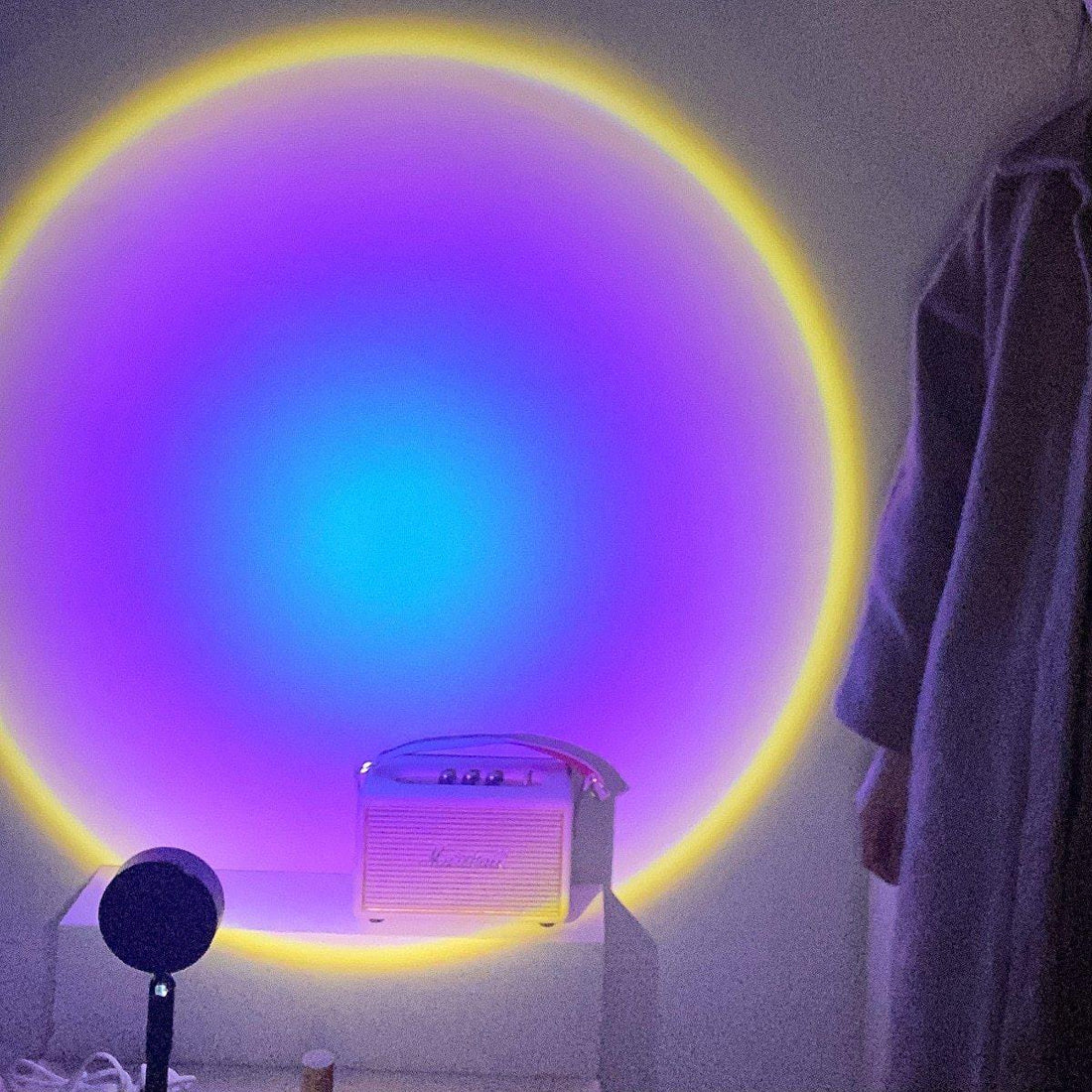 USB Button Rainbow Sunset Projector - LuxVerve