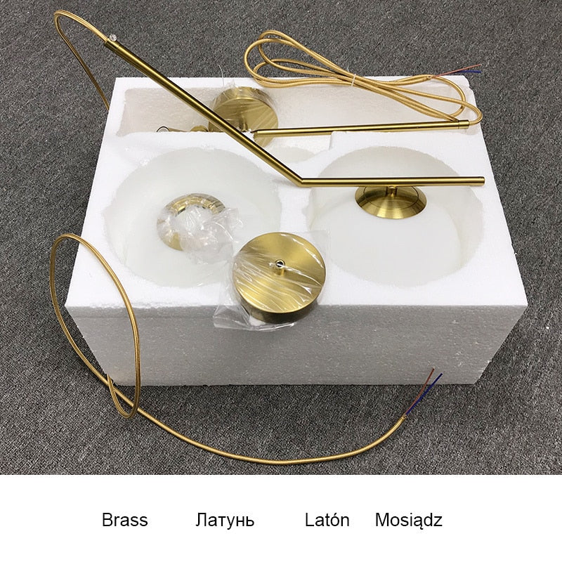 Modern Glass Ball Pendant Lights