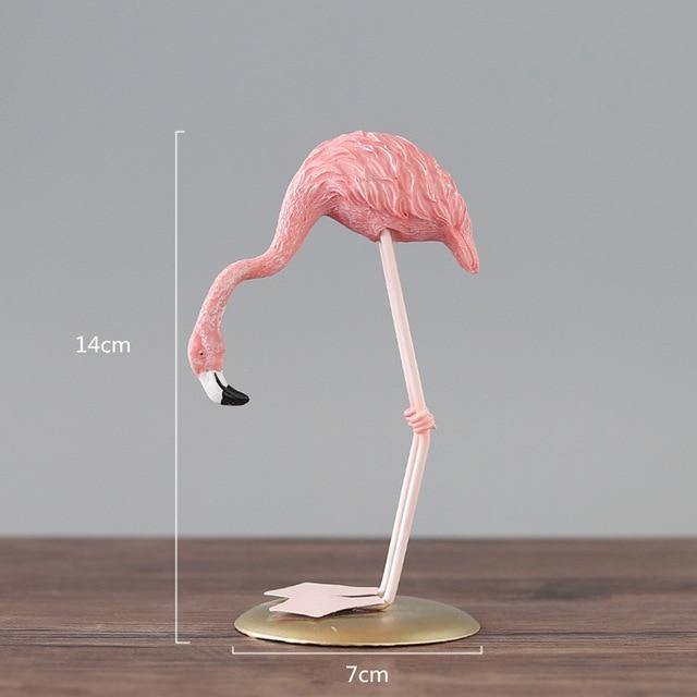 Nordic Style Flamingo Figurine - LuxVerve