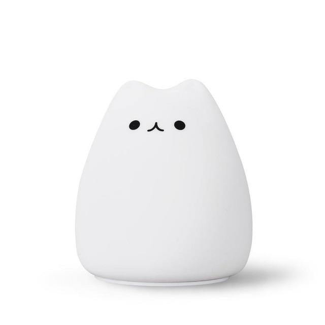 Cartoon Cat Silicone Lamp - LuxVerve