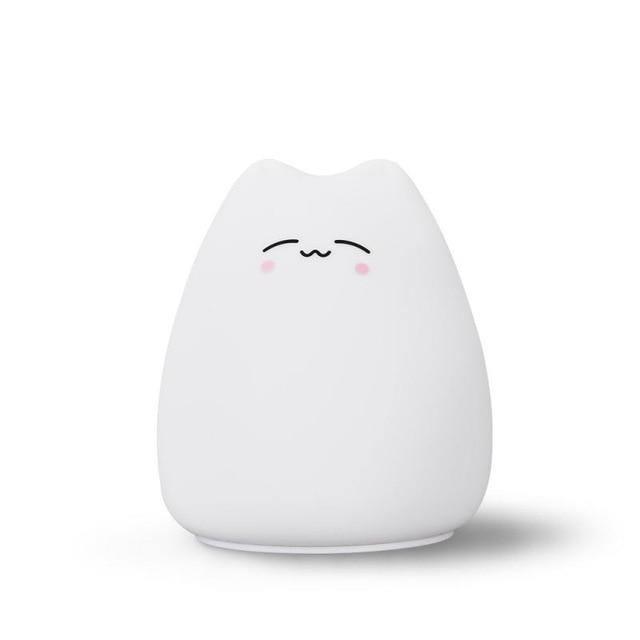Cartoon Cat Silicone Lamp - LuxVerve