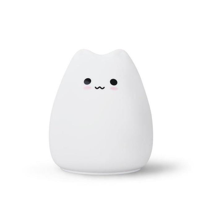 Cartoon Cat Silicone Lamp - LuxVerve